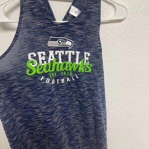 NFL Seattle Seahawks Football Women's Athletic Racerback Tank Top XL